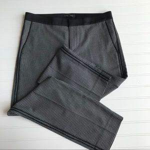 Banana Republic Black and White Dress Pants 8